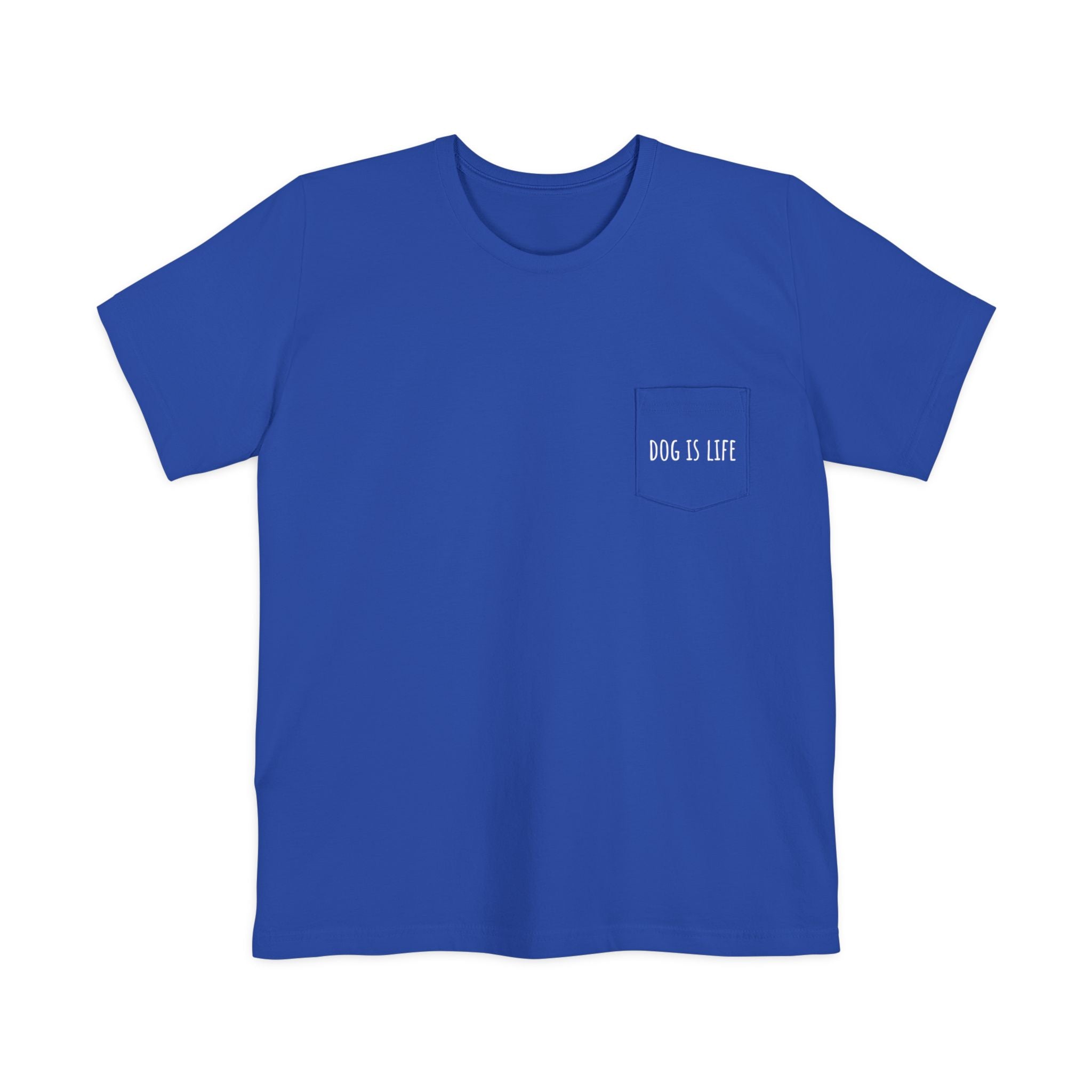 Dog Is Life pocket tee | Pocket T-Shirt
